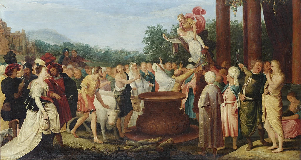 Mercurio rapisce la dea Contento o Il banchetto degli dei